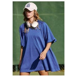 Free People Movement Icon T-Shirt S Blue